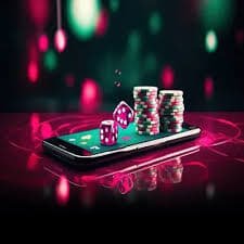 Aplikasi bir123 di layar ponsel menampilkan kasino langsung dengan dealer multi-kamera